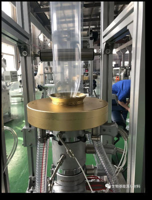 acheter 1.10kw le PE pp CHOIENT le chauffage électrique de soufflement Mini Blown Film Extruder de machine de film de laboratoire online manufacture