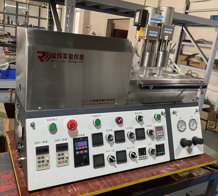 acheter matériel de polymère à hautes températures d'extrudeuse micro de laboratoire de vis du jumeau 15-18g online manufacture